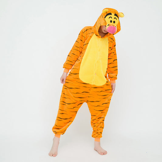 Kids 3D Jumping Tiger Onesie