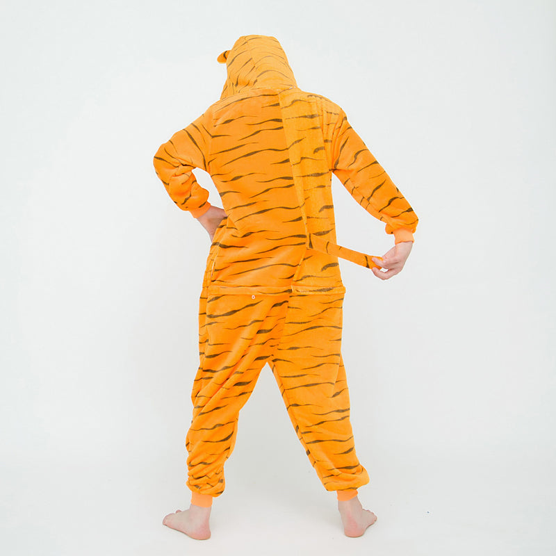Kids 3D Jumping Tiger Onesie