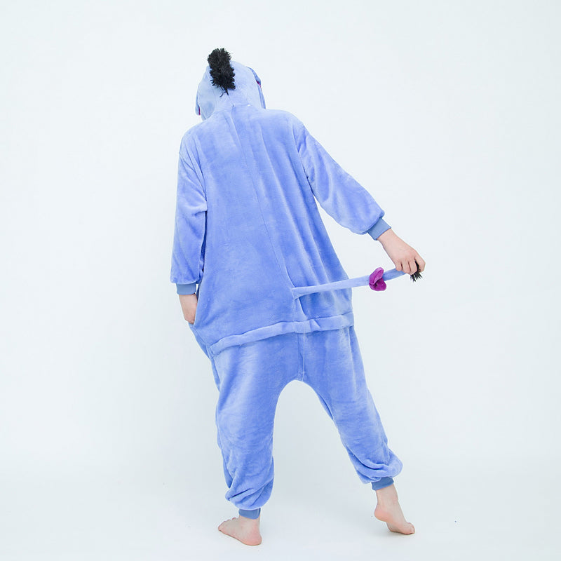 Kids Blue Donkey Onesie