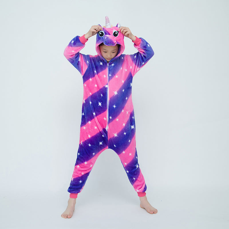 Kids Purple Color Pegasus Onesie