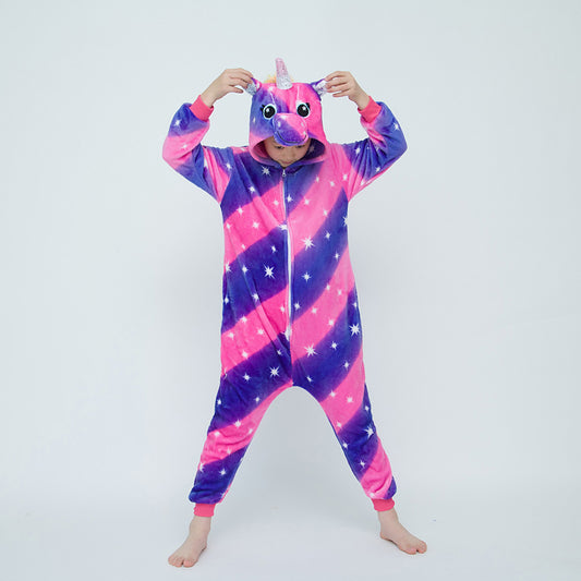 Kids Purple Color Pegasus Onesie
