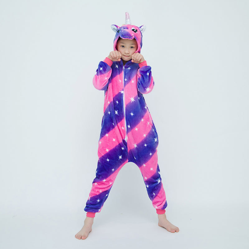 Kids Purple Color Pegasus Onesie