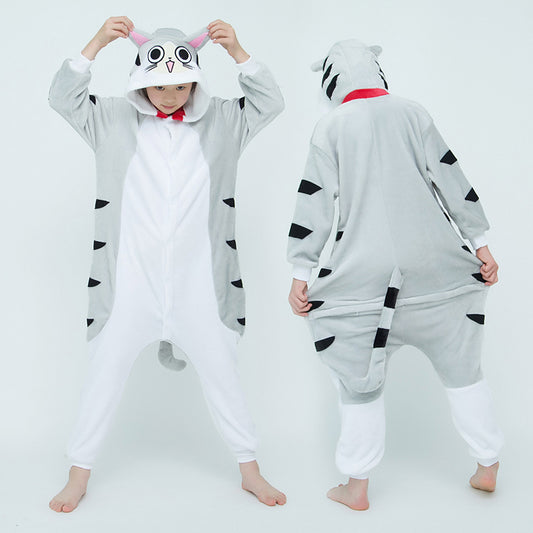 Kids Cheese Cat Onesie