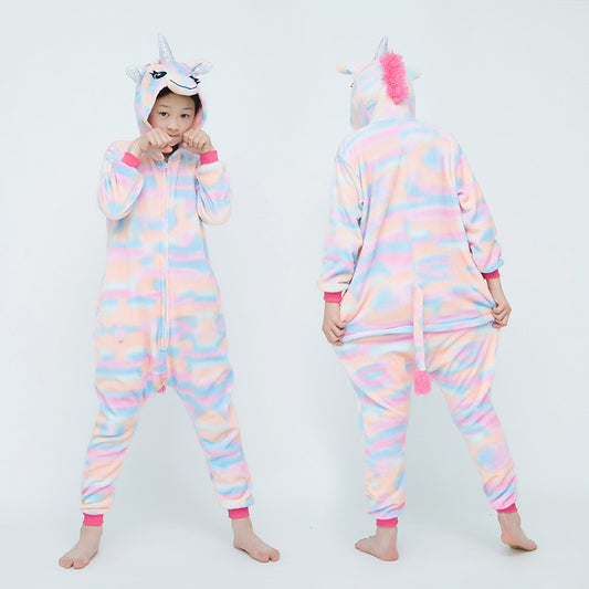 Kids Colorful Pegasus Onesie