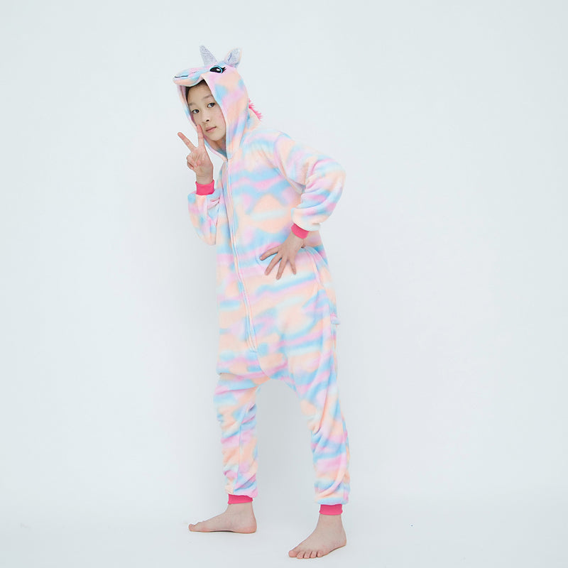 Kids Colorful Pegasus Onesie