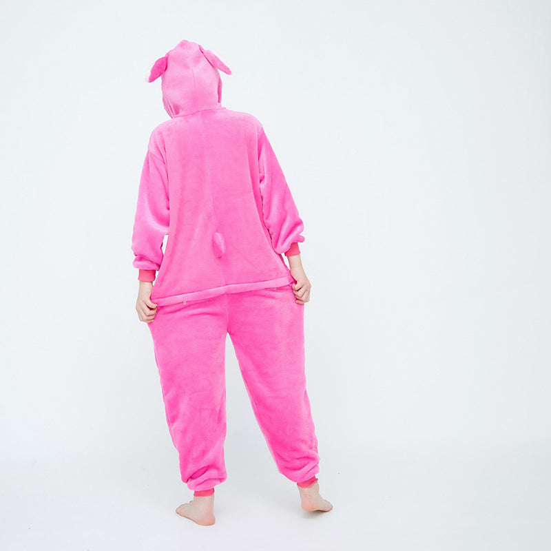 Kids Pink Stitch Onesie