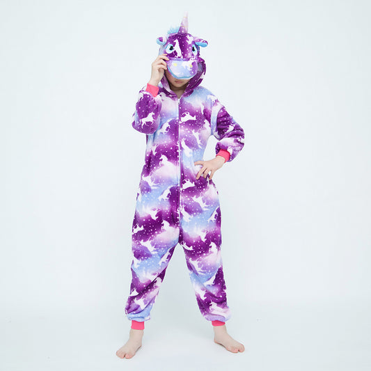 Kids Purple Night Pegasus Onesie