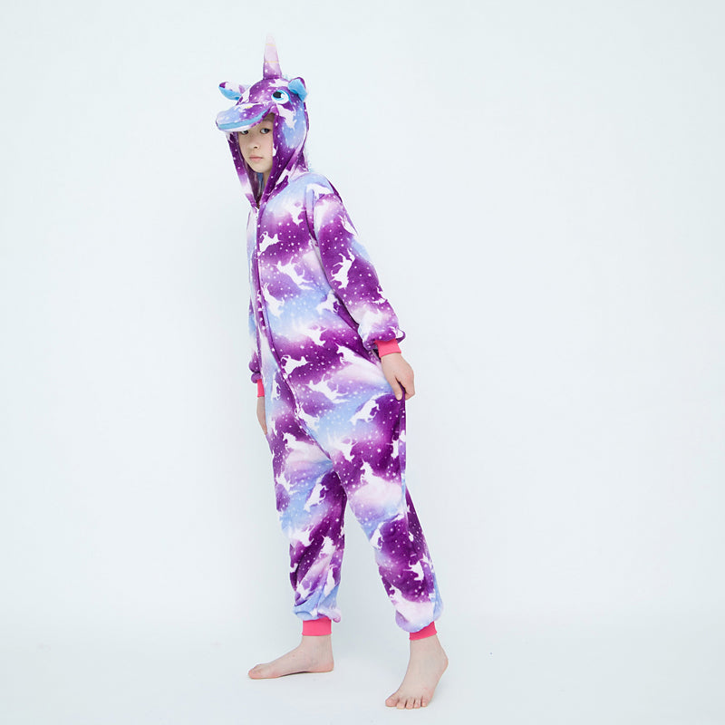 Kids Purple Night Pegasus Onesie