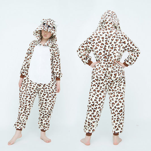Kids Leopard Bear Onesie