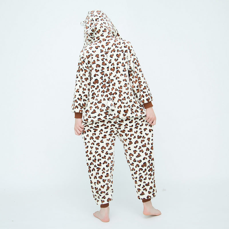 Kids Leopard Bear Onesie