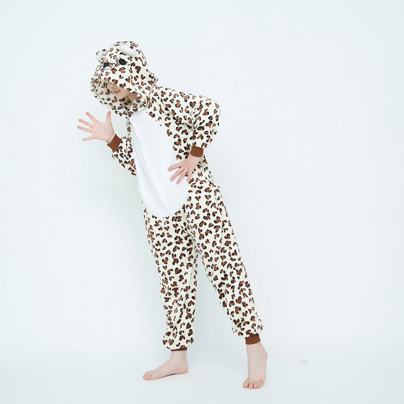 Kids Leopard Bear Onesie