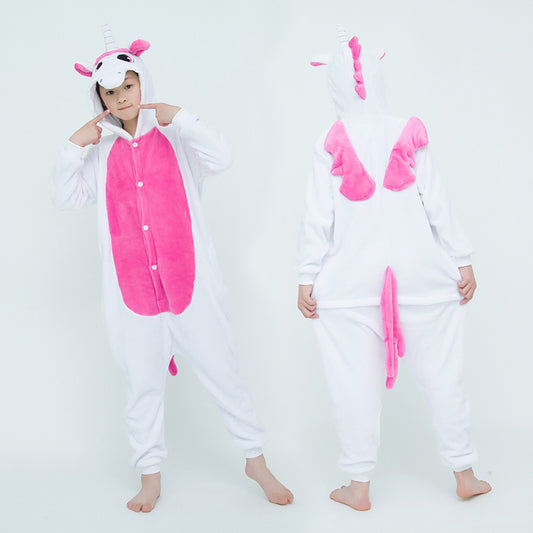 Kids Rose Unicorn Onesie