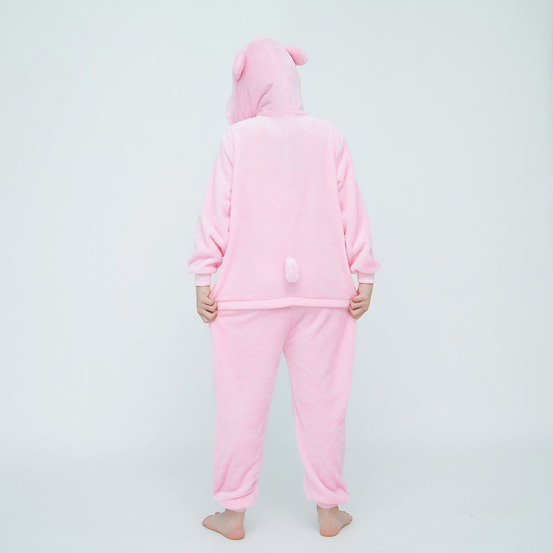 Kids Pink Pig Onesie