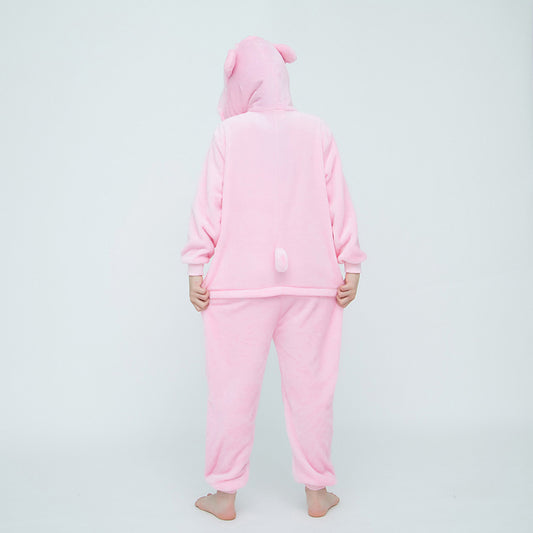 Kids Pink Pig Onesie