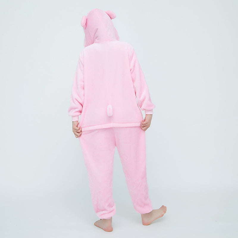 Kids Pink Pig Onesie