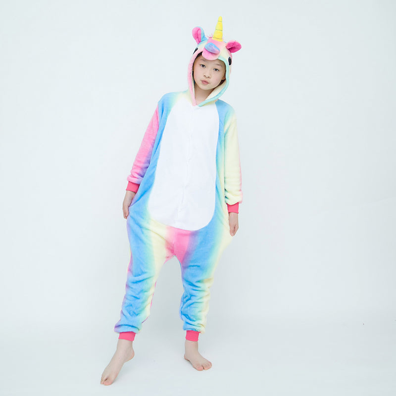 Kids Three Rainbow Pegasus Onesie