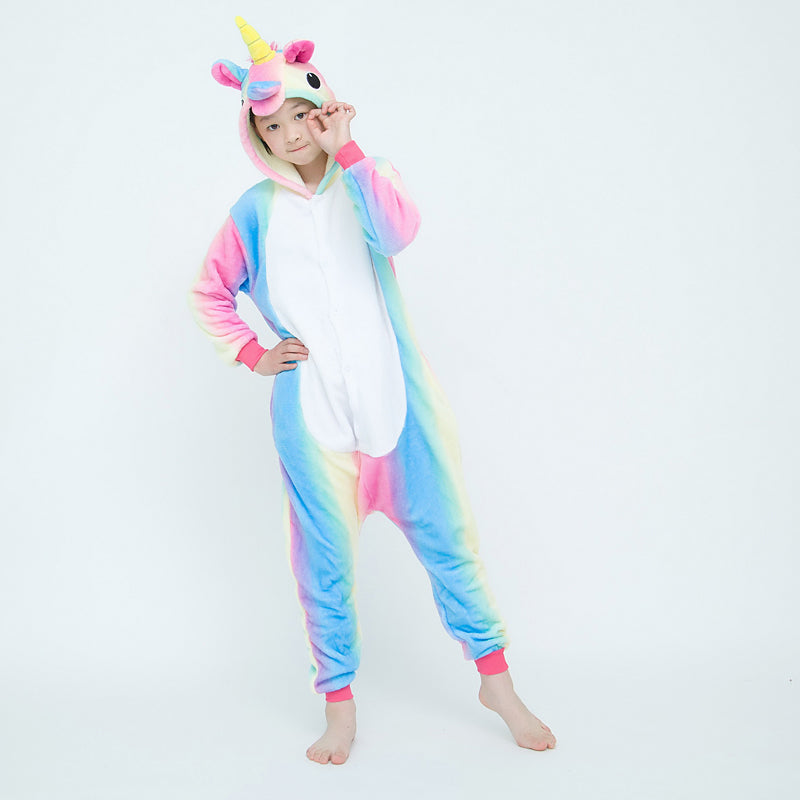 Kids Three Rainbow Pegasus Onesie