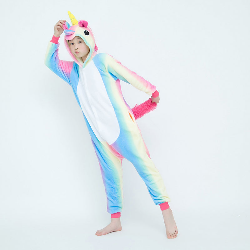 Kids Three Rainbow Pegasus Onesie