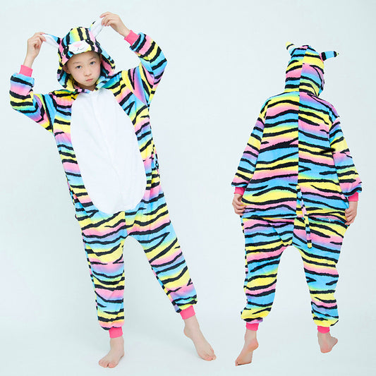 Kids Color Cat Onesie