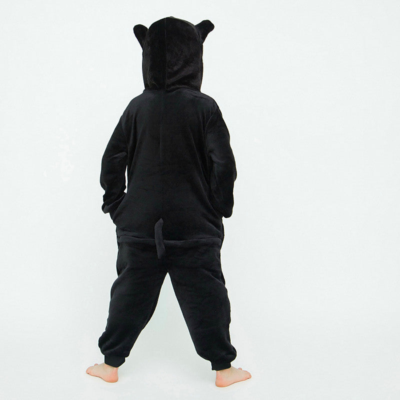 Kids Black Husky Onesie