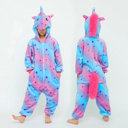 Kids Purple Star Pegasus Onesie