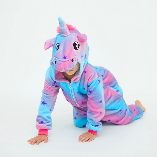 Kids Purple Star Pegasus Onesie