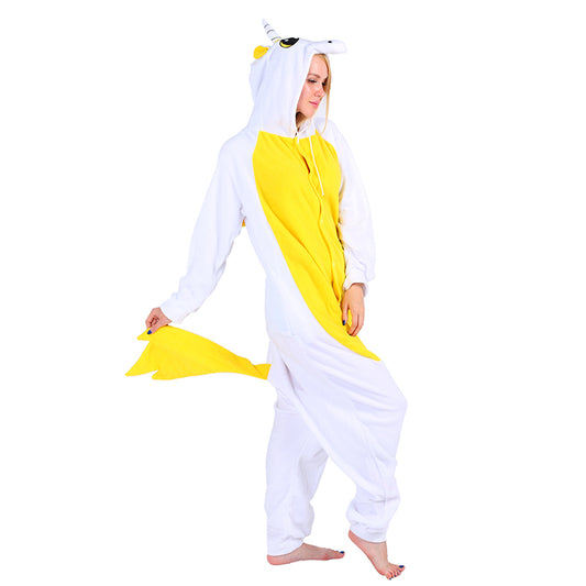 Rubylong Yellow Unicorn Onesie