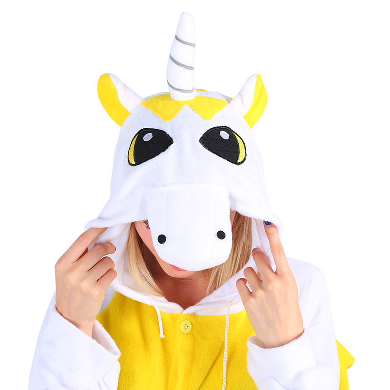 Rubylong Yellow Unicorn Onesie