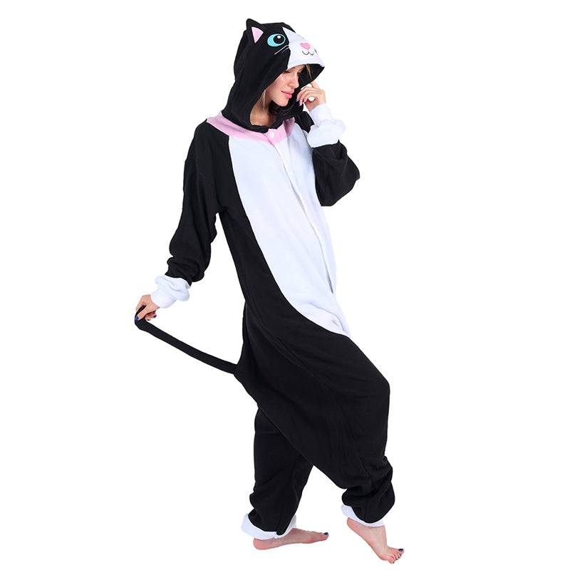 Rubylong Black Cat Onesie