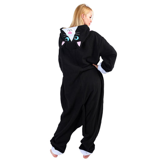 Rubylong Black Cat Onesie