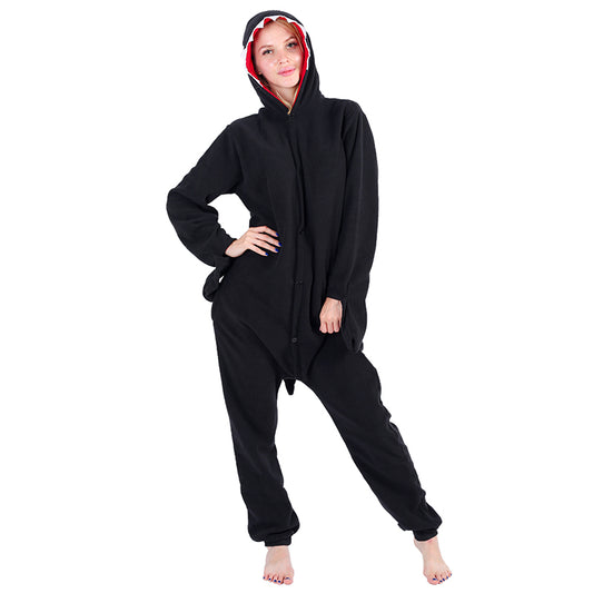 Rubylong Black Shark Onesie