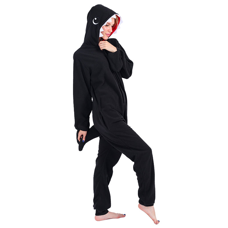 Rubylong Black Shark Onesie