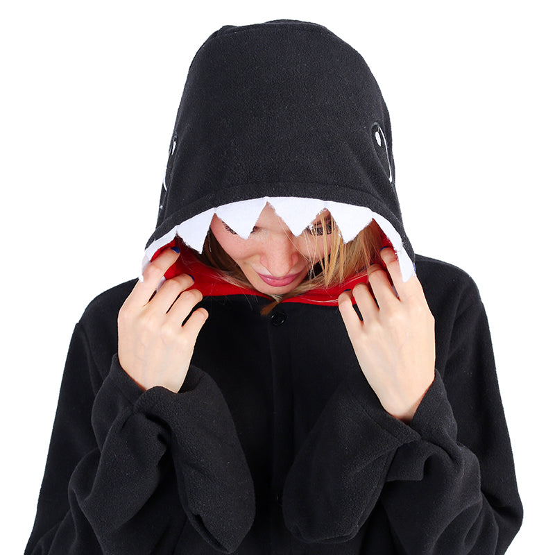 Rubylong Black Shark Onesie
