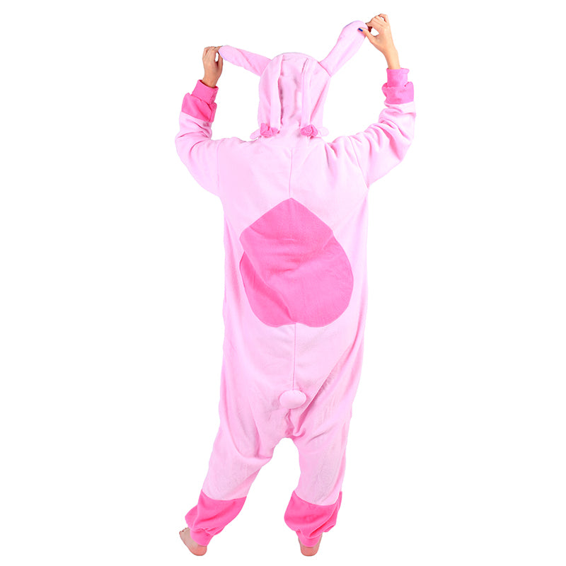 Rubylong BuDing Pink Stitch Onesie