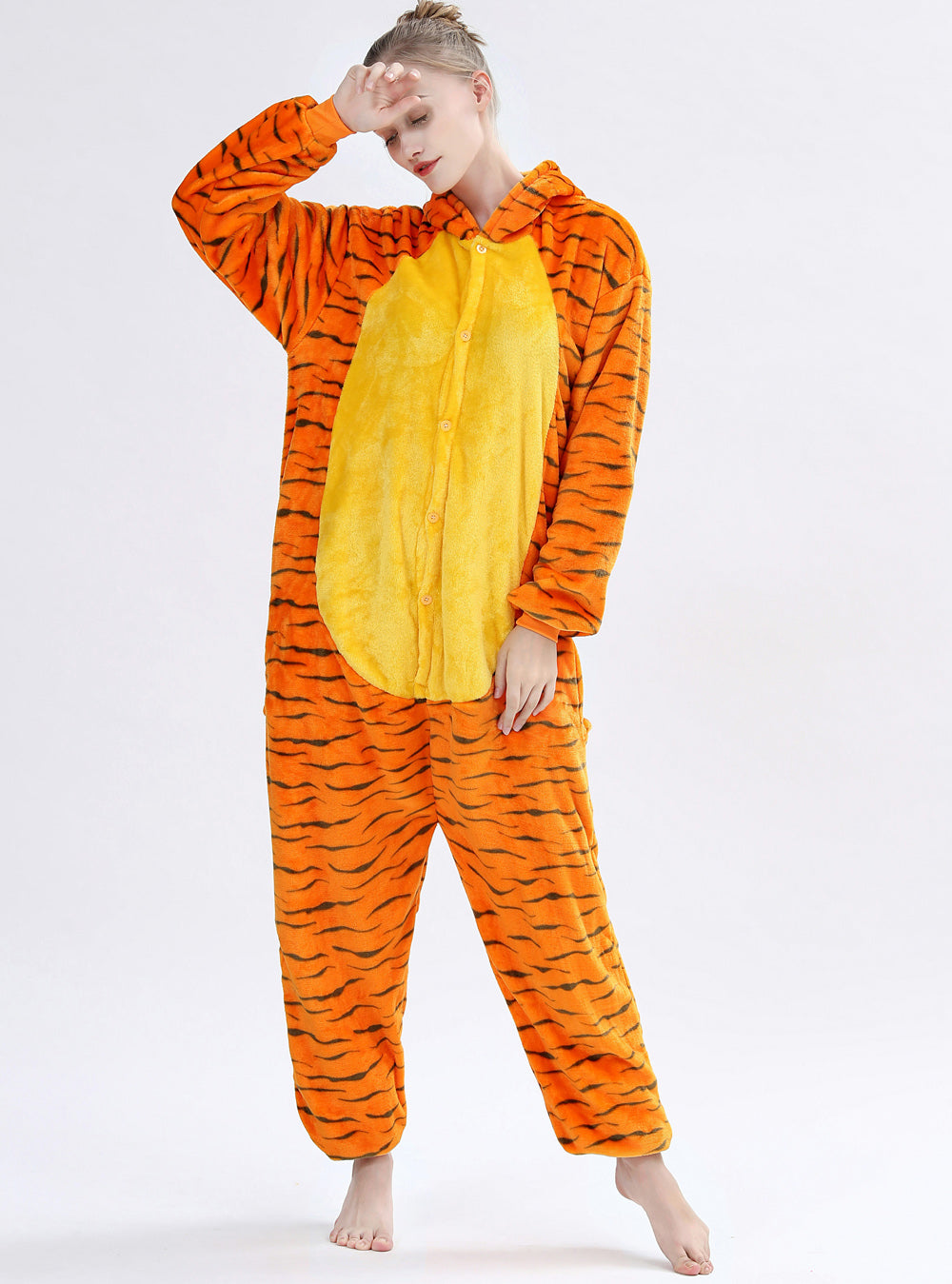 Rubylong 3D Jumping Tiger Onesies