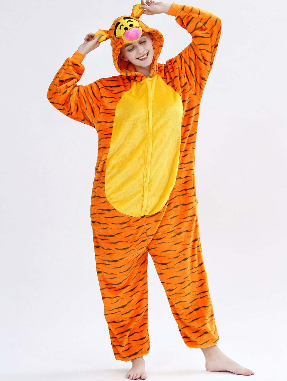 Rubylong 3D Jumping Tiger Onesies