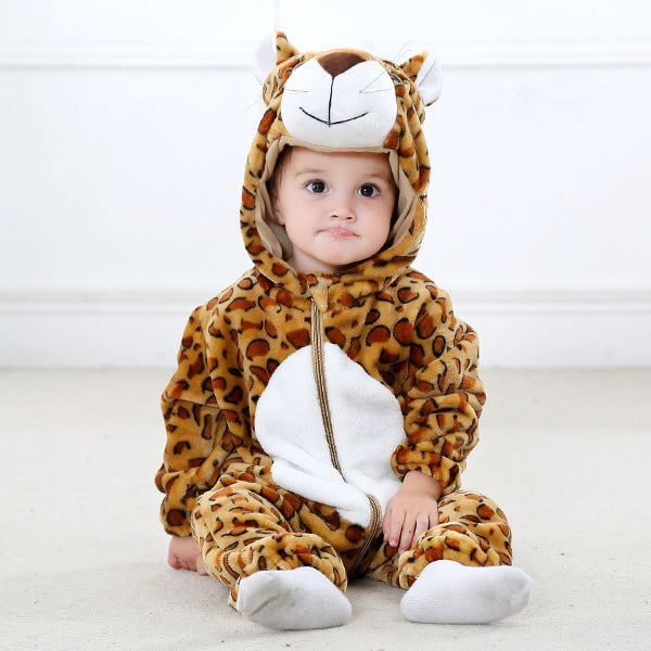 Rubylong New Leopard Romper