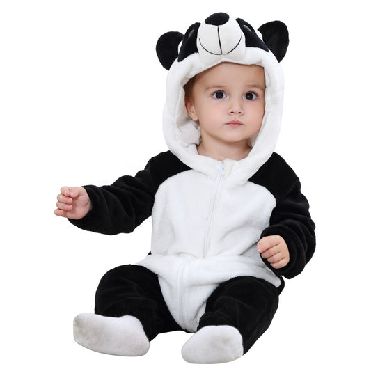 Rubylong New Panda Romper
