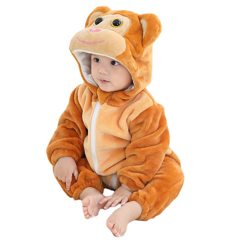 Rubylong Yellow Monkey Romper