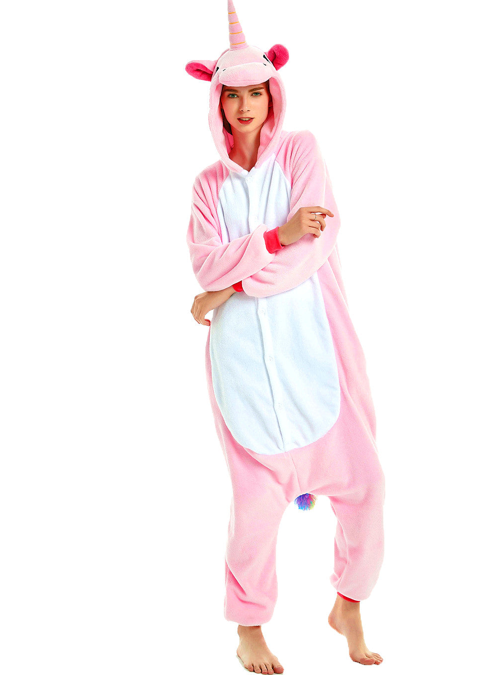 Rubylong Pink Hair Pegasus Onesies