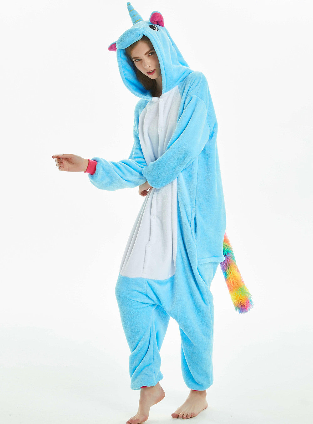 Rubylong Blue Hair Pegasus Onesies