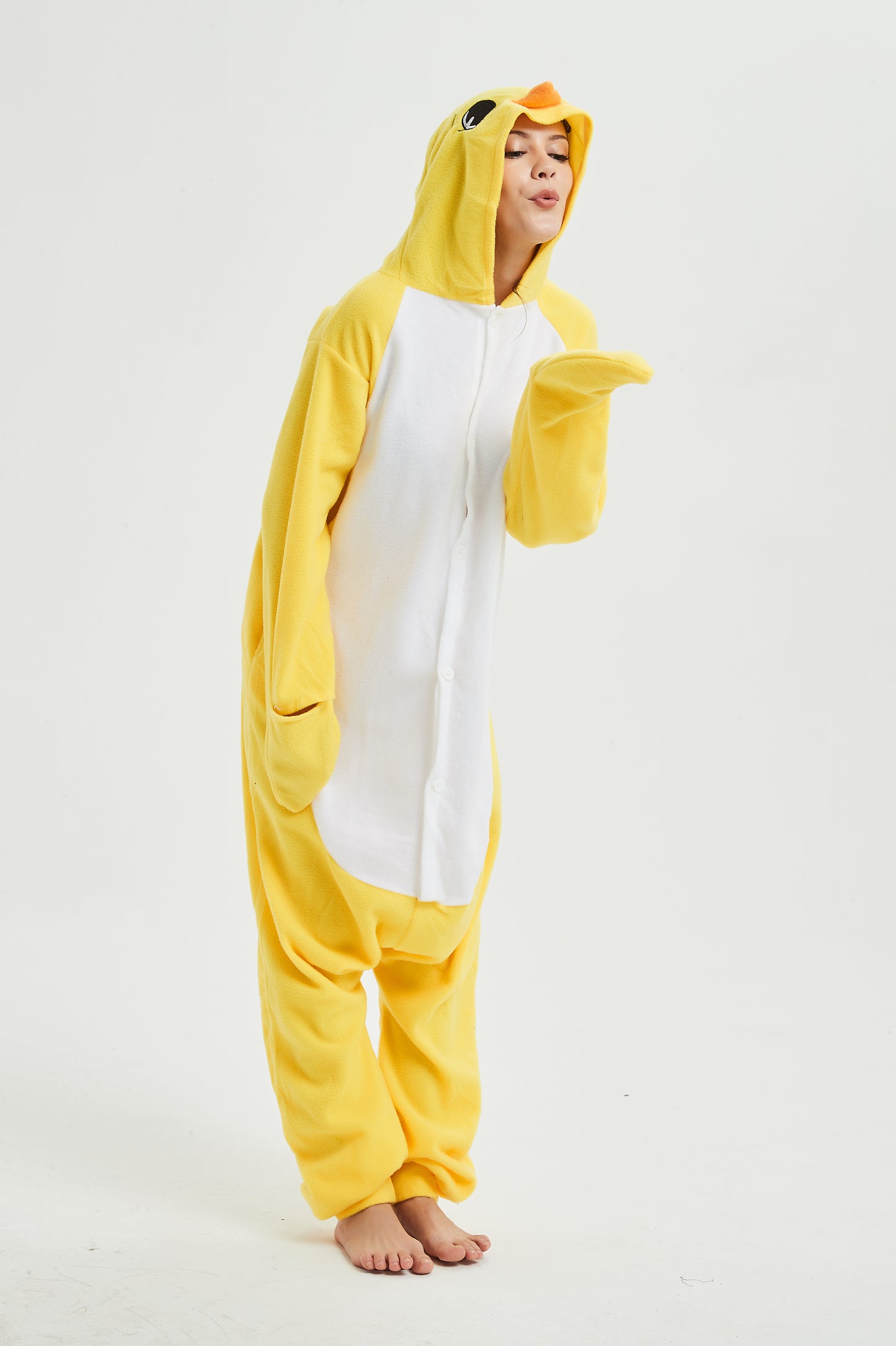 Rubylong Yellow Chicken Onesie