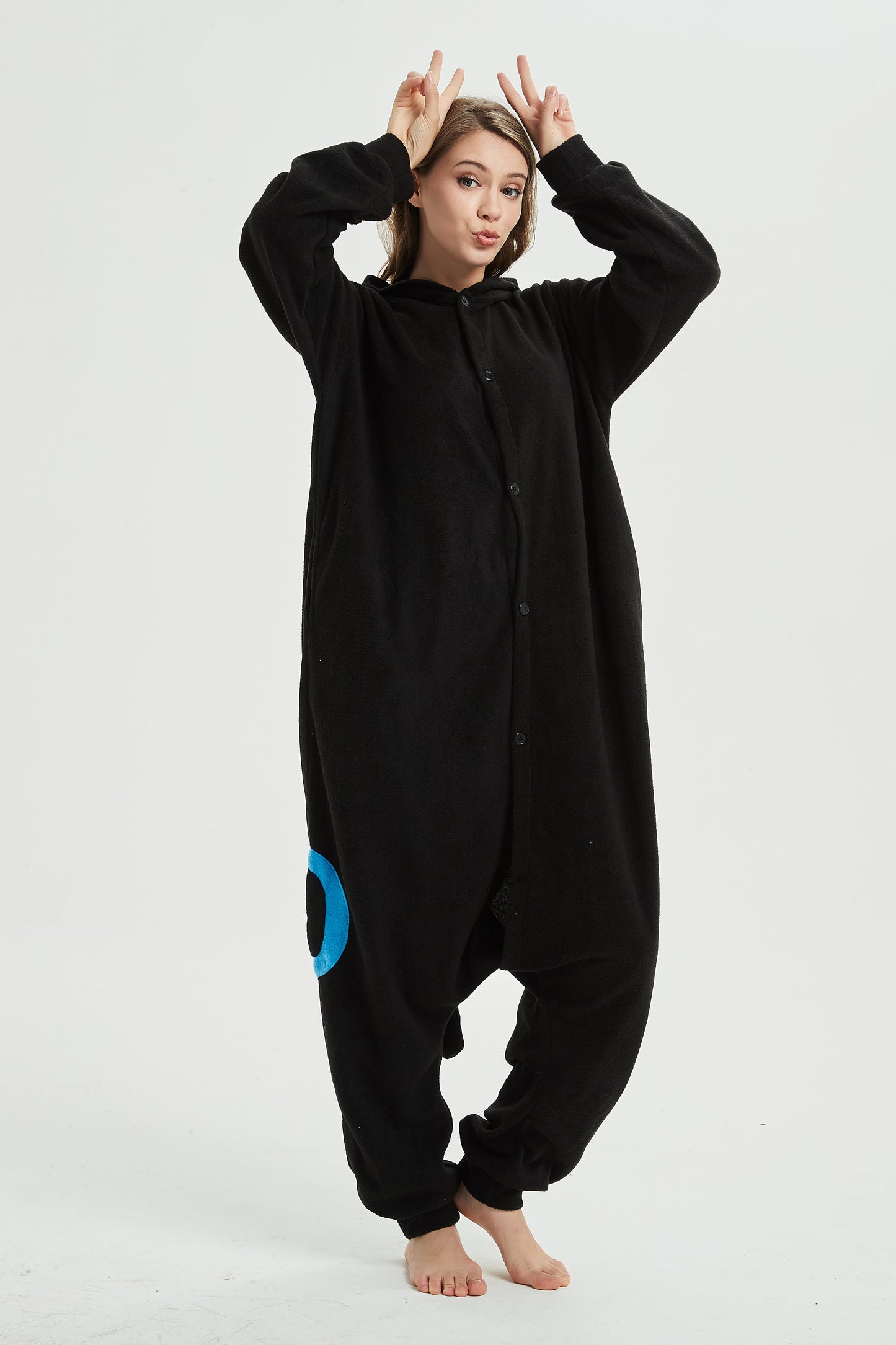 Rubylong Blue Night Elves Onesie