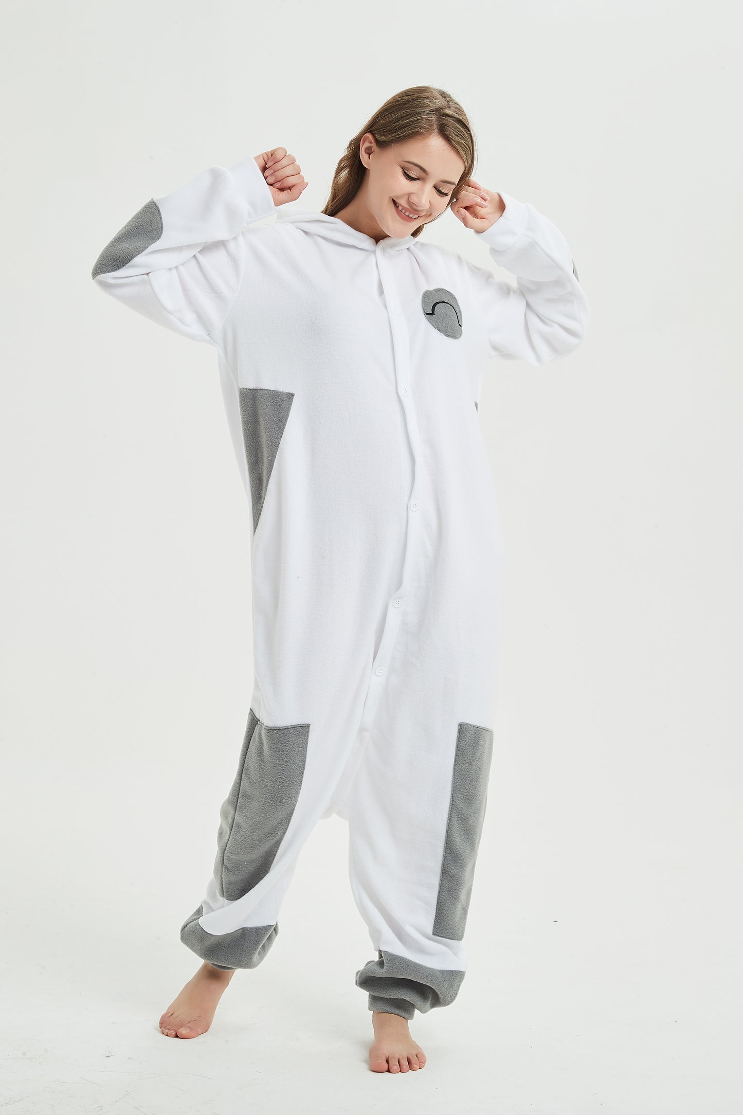 Rubylong Big White Onesie