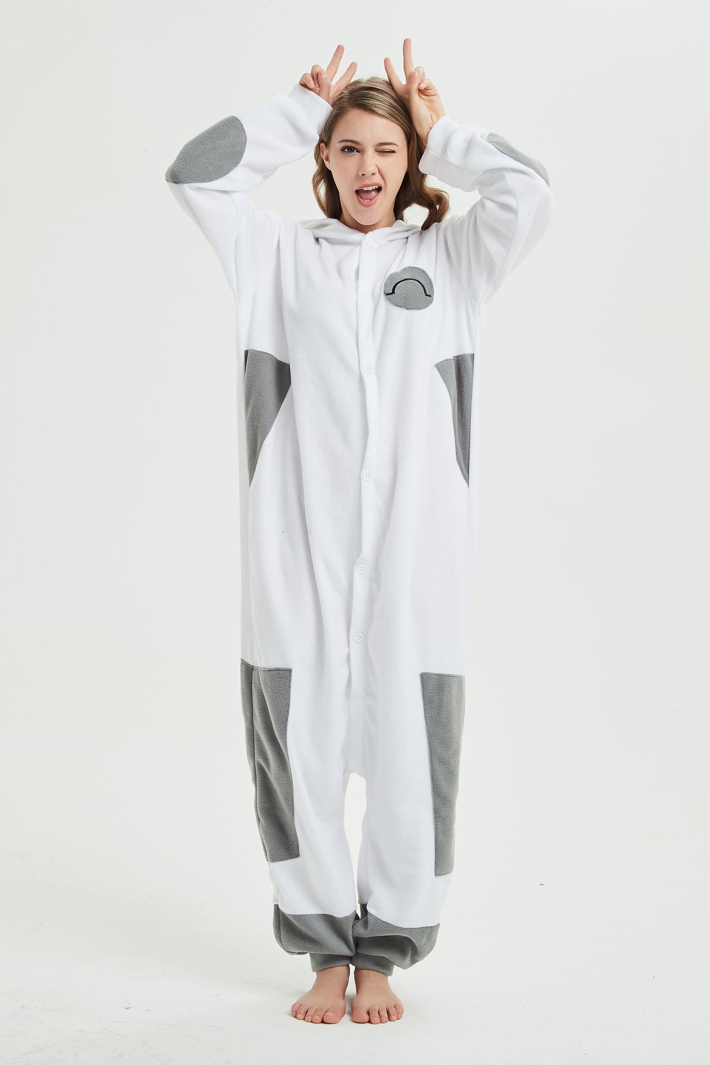 Rubylong Big White Onesie