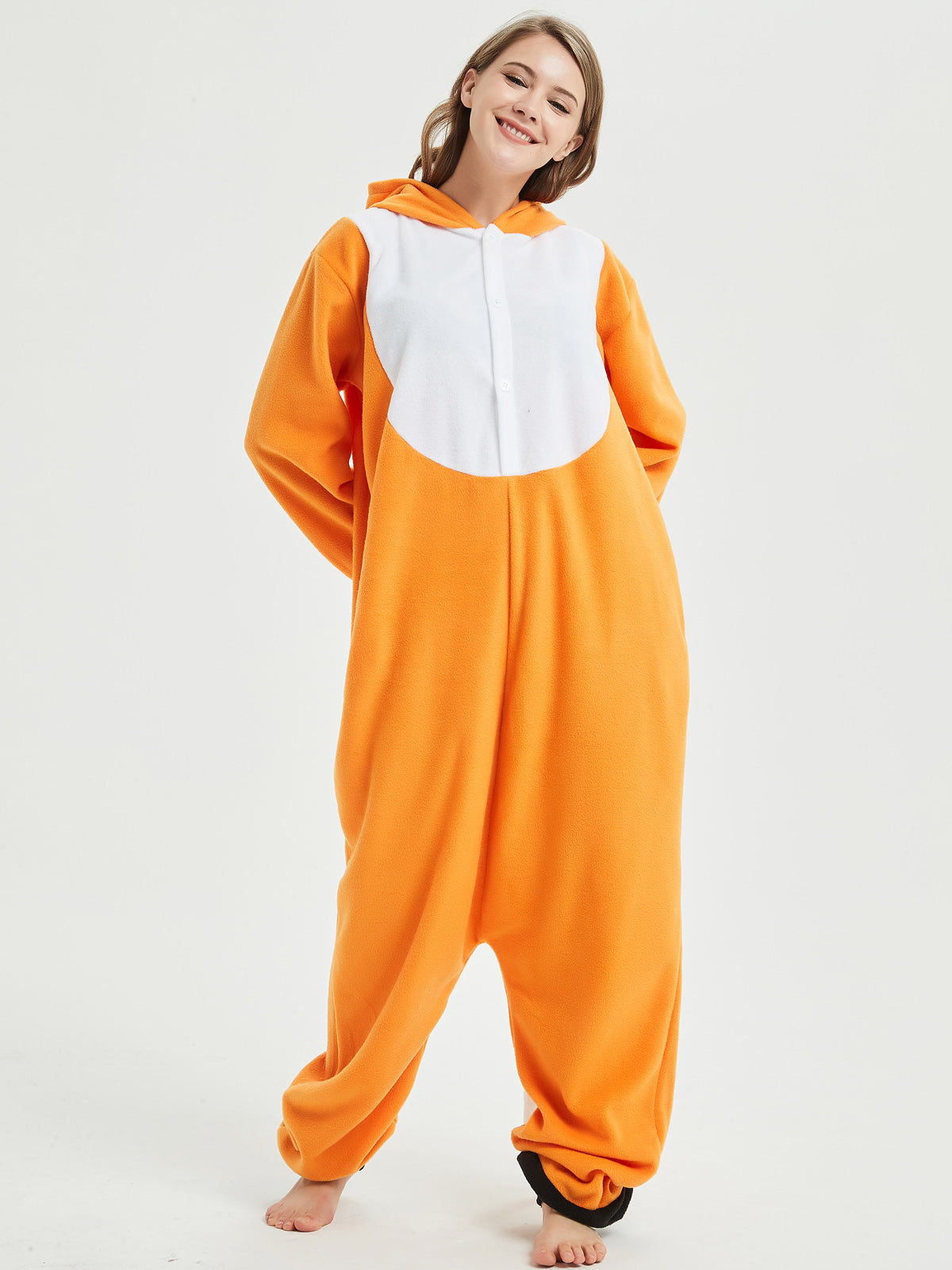 Rubylong Orange Fox Onesie