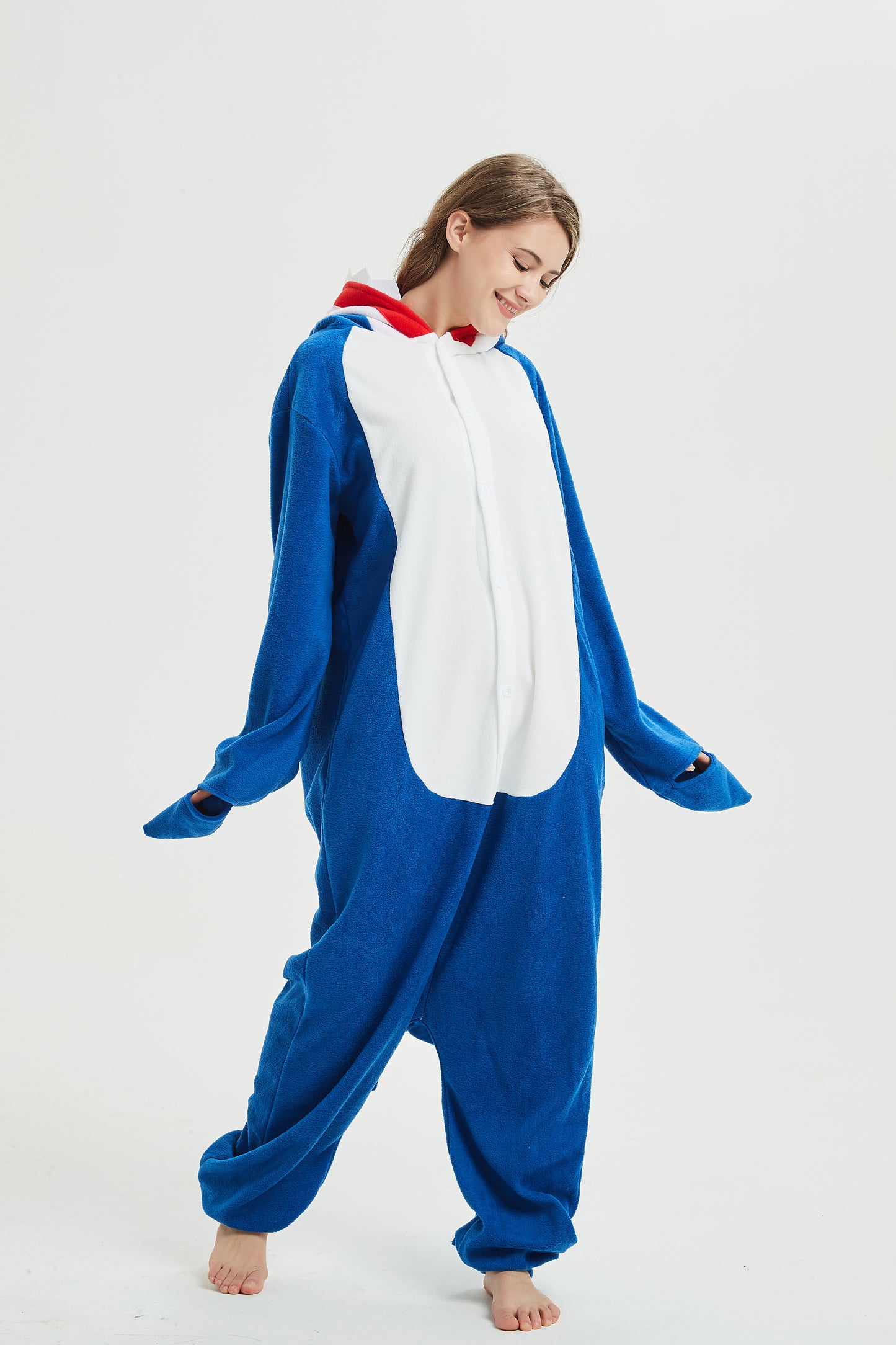Rubylong 3D Shark Onesie