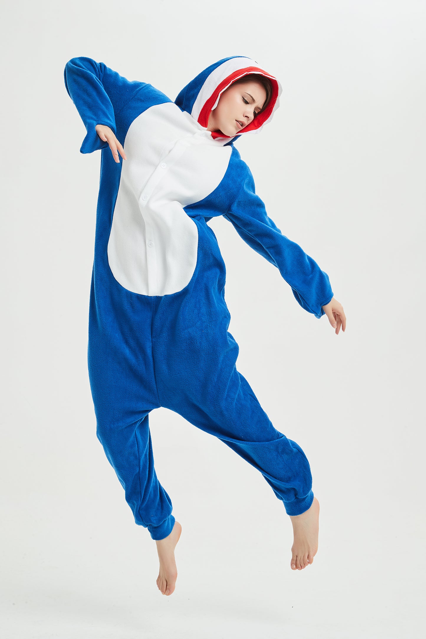 Rubylong 3D Shark Onesie