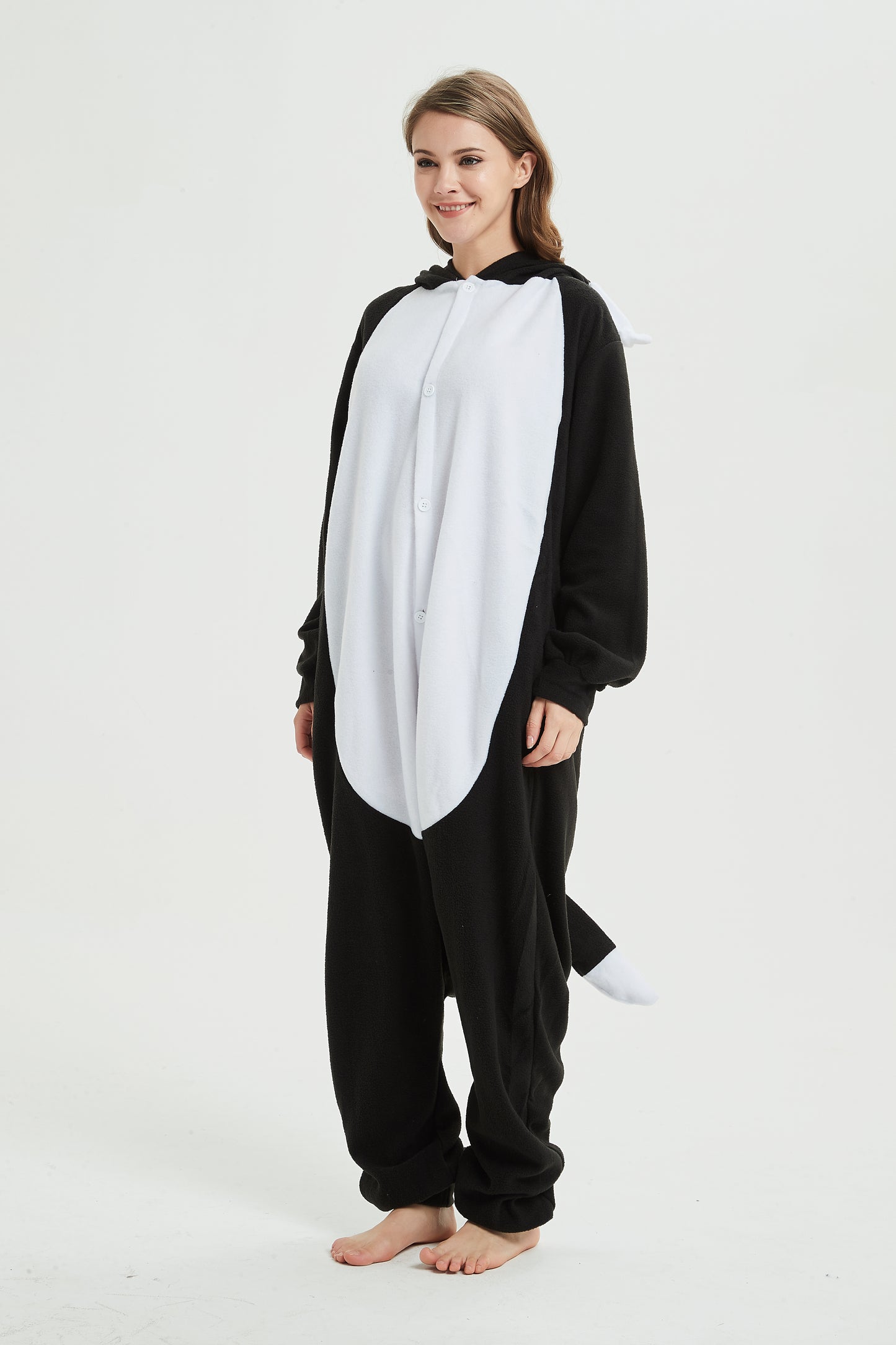 Rubylong Black Wolf Onesie