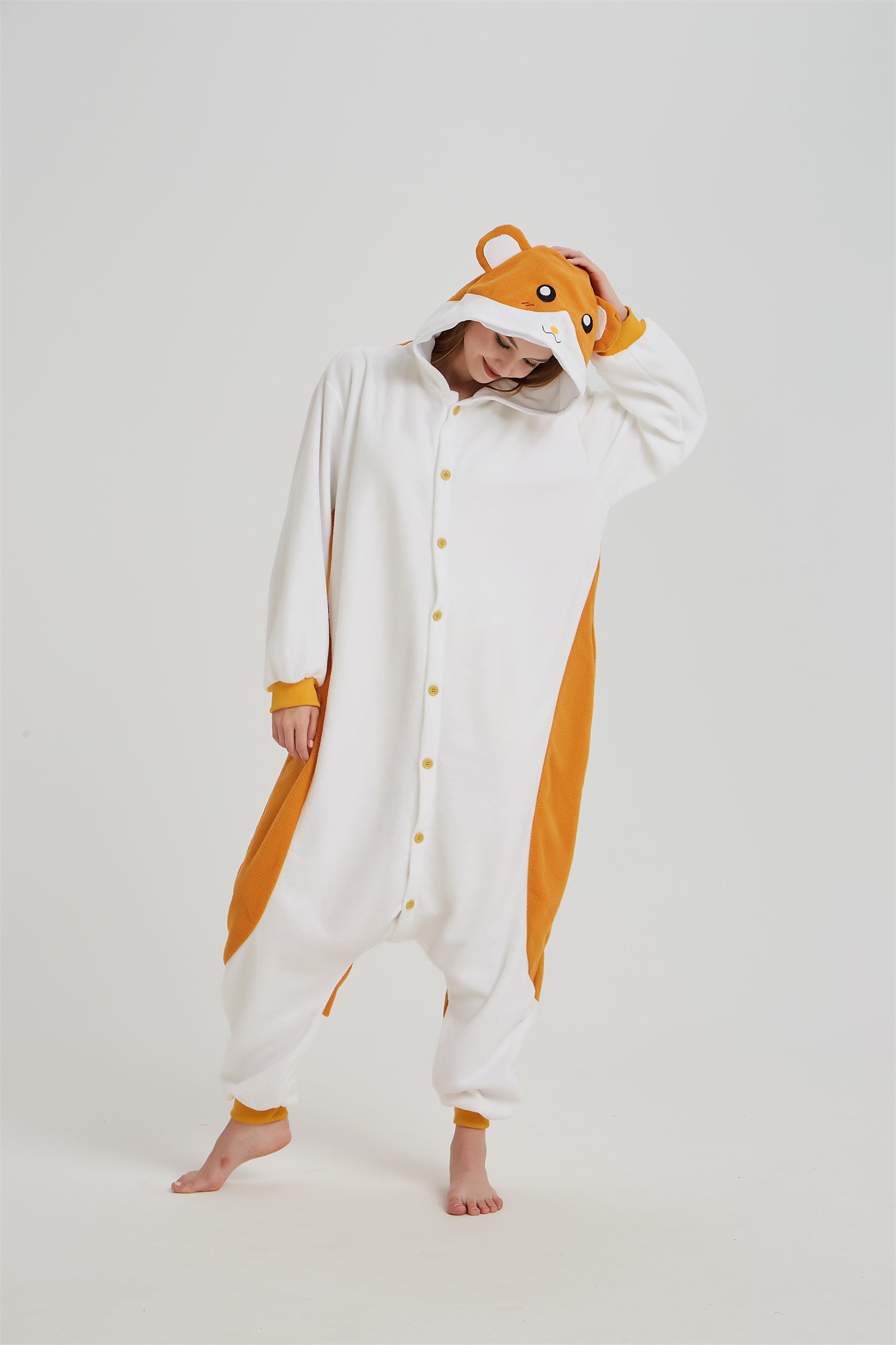 Rubylong Hamtaro Onesie Rubylong Pajamas